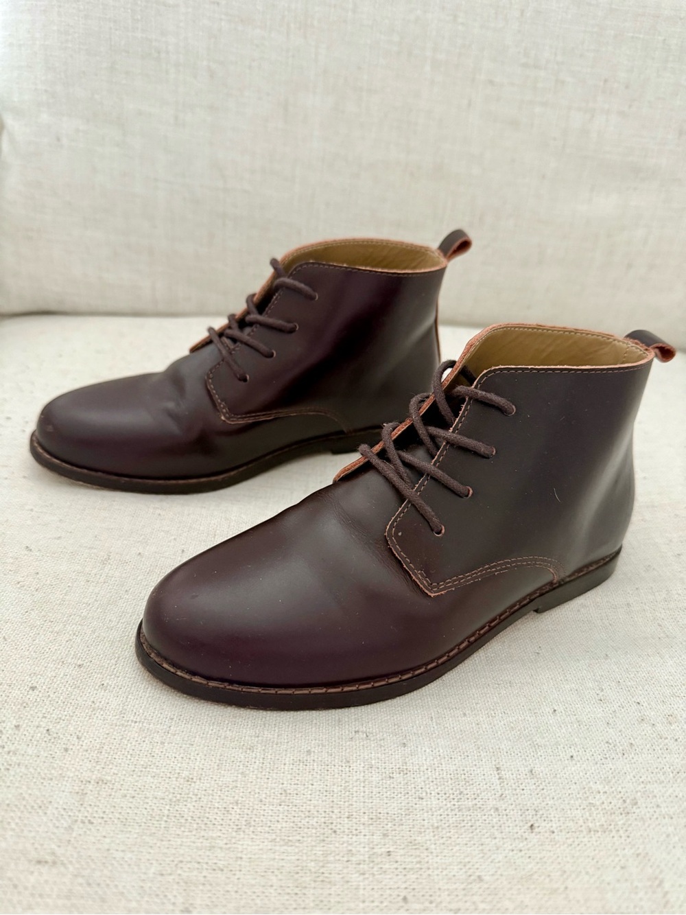 Janie and Jack Dark Brown Dress Shoes Boys size 13